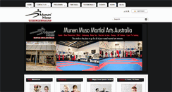 Desktop Screenshot of munenmuso.com.au